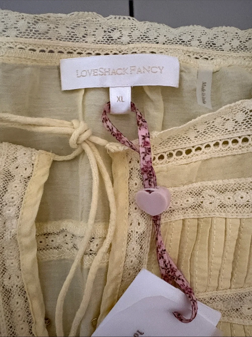 Love Shack Fancy Darryl Dress Size XL NWT - Picture 7 of 13
